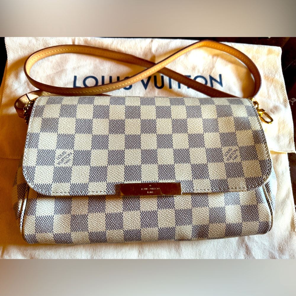 Damier Azur Favorite MM 💯 % Authentic✨